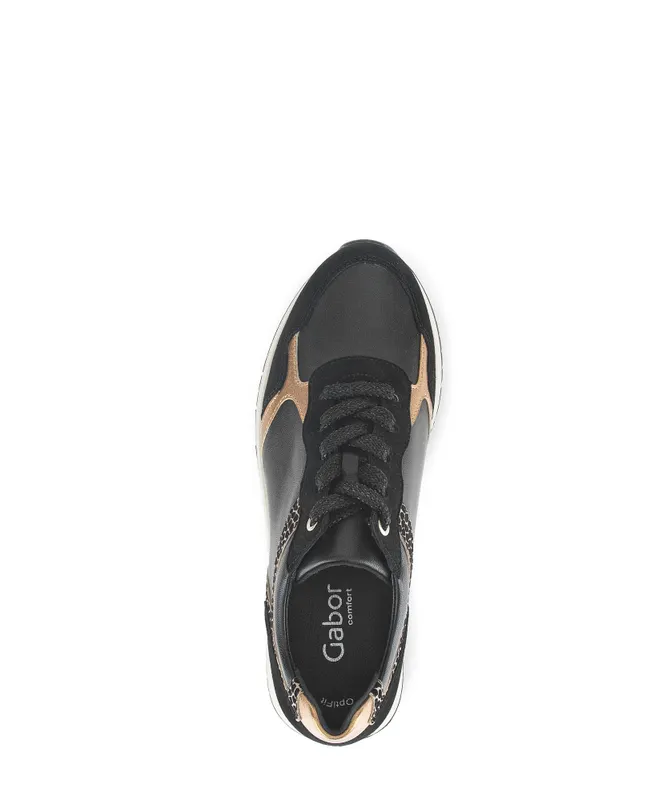 Gabor Lage sneakers Zwart (56.445.67)