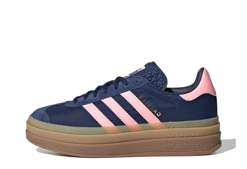 adidas Gazelle Bold Dark Blue Pink Spark (IG4390)
