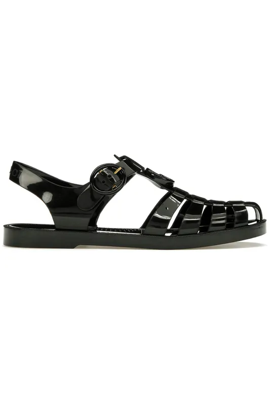 Gucci GG Fisherman Sandal Black (Women’s) (676971JFM001000)