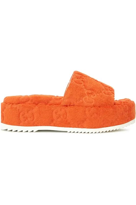 Gucci GG Platform Sandal Orange (Women’s) (700599 U2O00 7519)