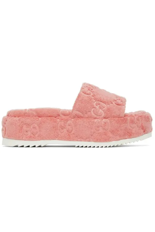 Gucci GG Platform Sandal Pink (Women’s) (700599 U2O00 5815)