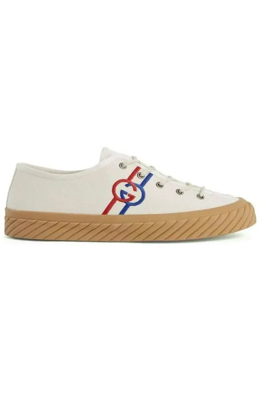 Gucci Interlocking G Low Beige Red Blue (703032-9ARZ0-9097)