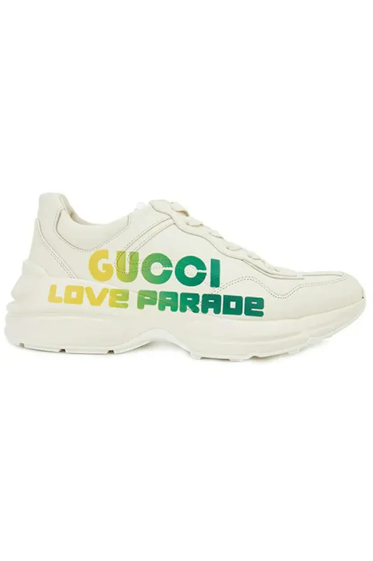 Gucci Rhyton Love Parade Beige Yellow Green (708796-DRW00-9522)