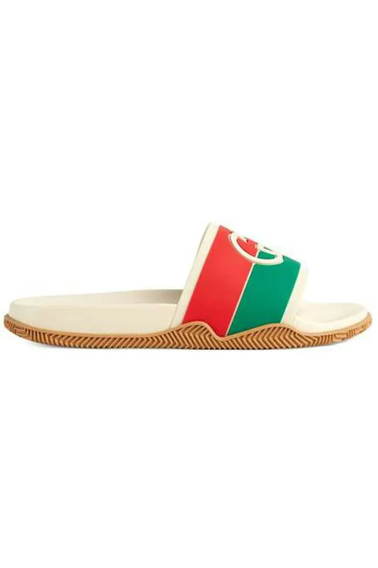 Gucci Slides Interlocking G Orange (Women’s) (655461JFA00)