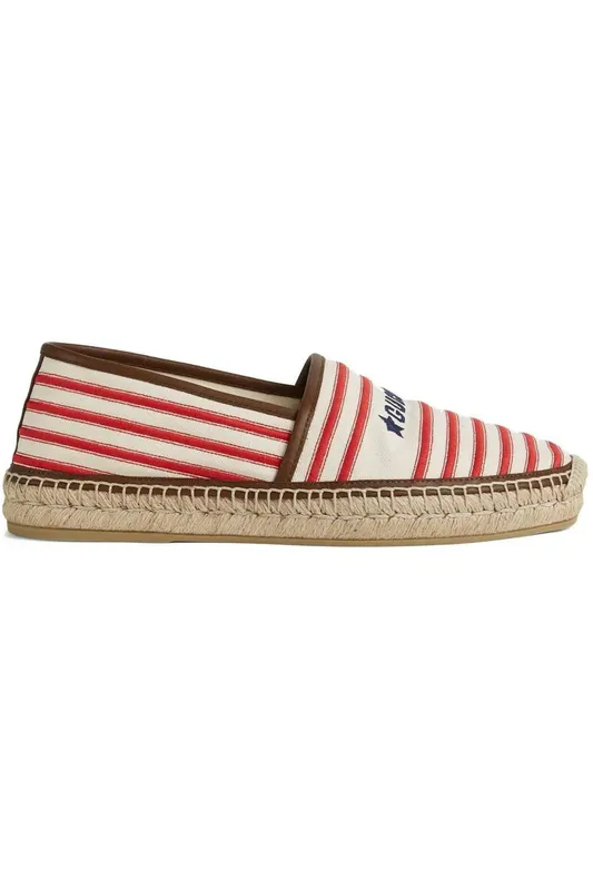 Gucci Striped Star Espadrille Red White (692968 F6LZ0 9098)