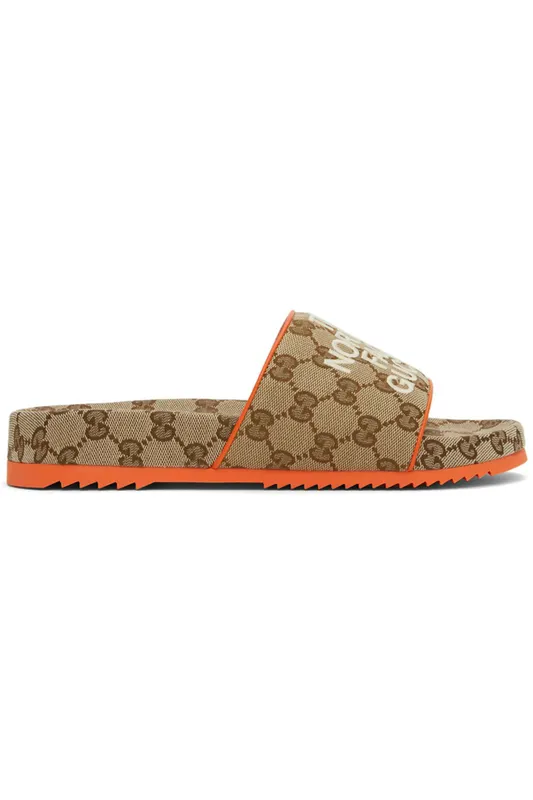 Gucci x The North Face Edition GG Sandal Beige Orange (Women’s) (679957-2HKM0-9770)