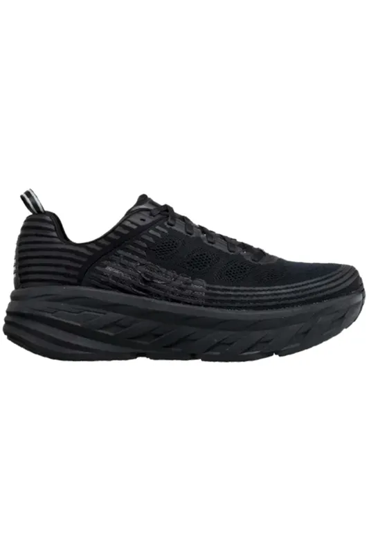 Hoka One One Bondi 6 Triple Black (Wide) (1019271-BBLC)