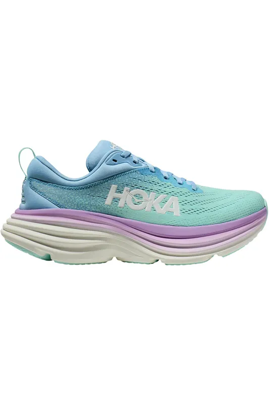 Hoka One One Bondi 8 Airy Blue Sunlit Ocean (Women’s) (1127952-ABSO)