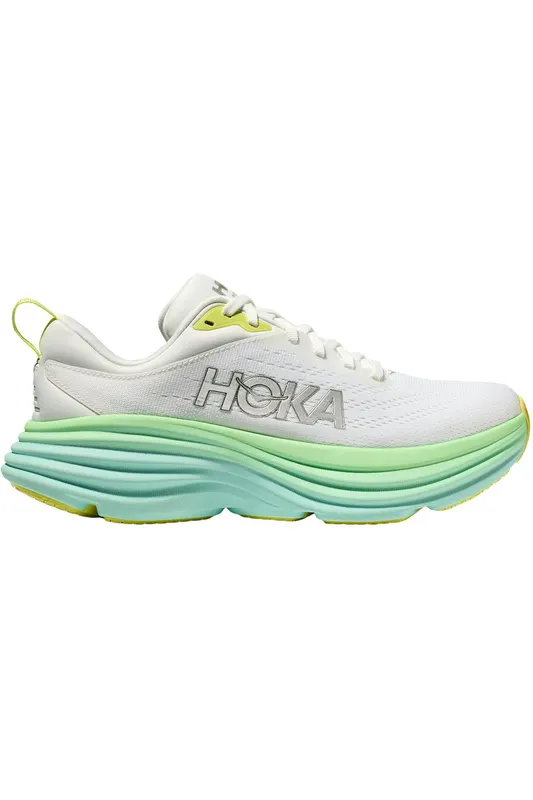 Hoka One One Bondi 8 Blanc De Blanc Sunlit Ocean (Women’s) (1127952-BDBSO)