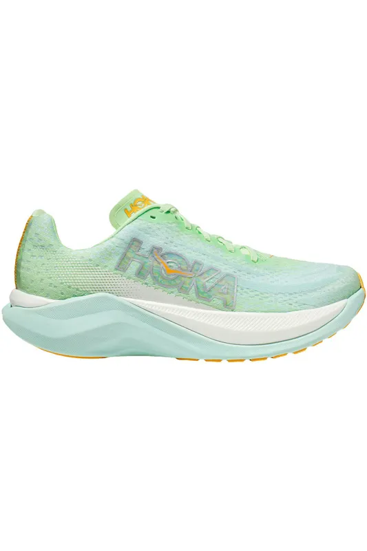 Hoka One One Mach X Lime Glow Sunlit Ocean (Women’s) (1141451-LGSO)