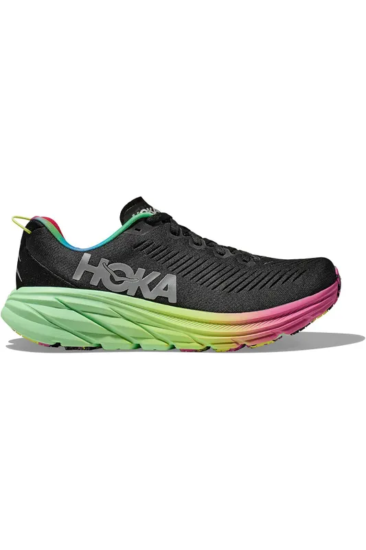 Hoka One One Rincon 3 Black Silver Multi-Color (1119395-BKSV)