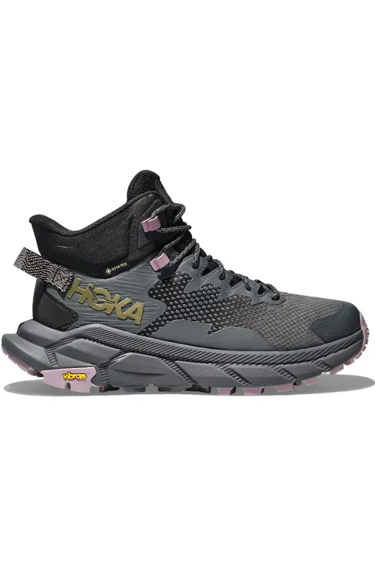 Hoka One One Trail Code Gore Tex Black Castlerock (Women’s) (1123166-BCSTL)
