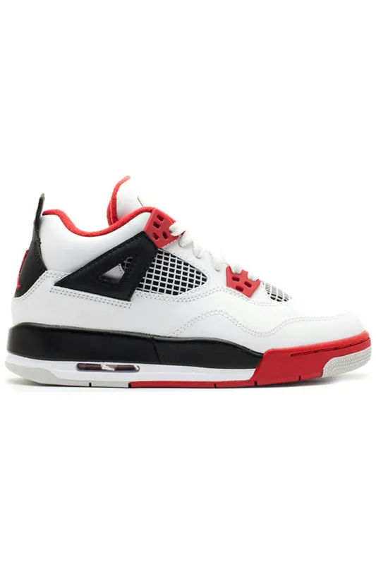 Jordan 4 Retro Fire Red (2012) (GS) (408452-110)