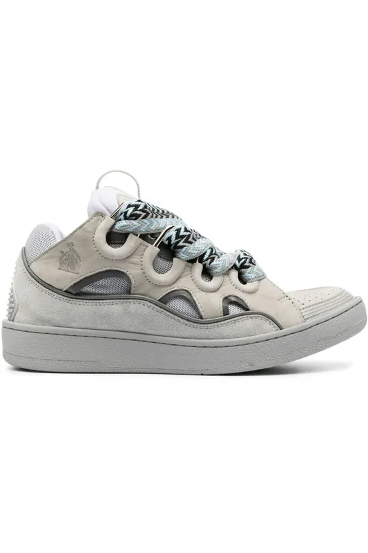 Lanvin Leather Curb Light Grey Blue (FMSKRK11DRAGA 2313)