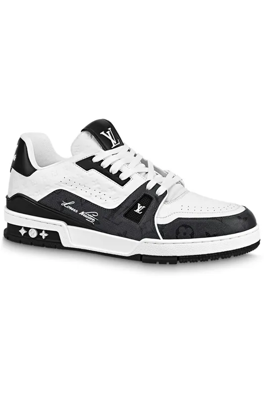 Louis Vuitton Trainer Black White Mini Monogram (1ABOGP)