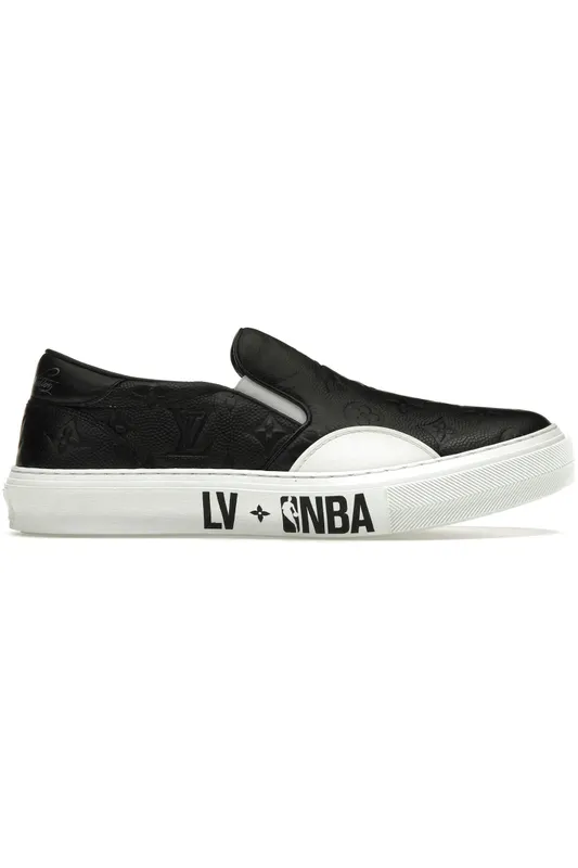 Louis Vuitton x NBA Ollie Slip On Black (BL9I1PGC02N)