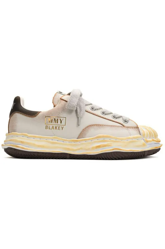 Maison Mihara Yasuhiro Blakey OG Sole Vegan Leather Low White (A11FW722-WHT)