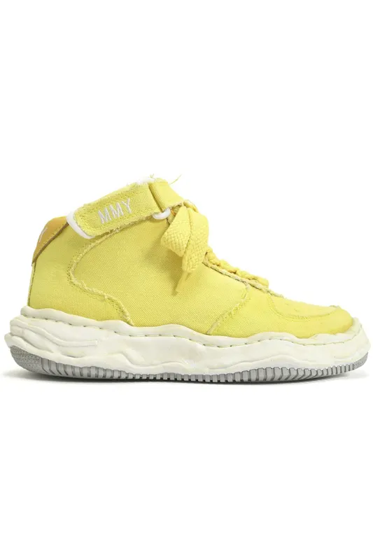 Maison Mihara Yasuhiro Wayne OG Sole Washed Canvas High Yellow (A08FW707)