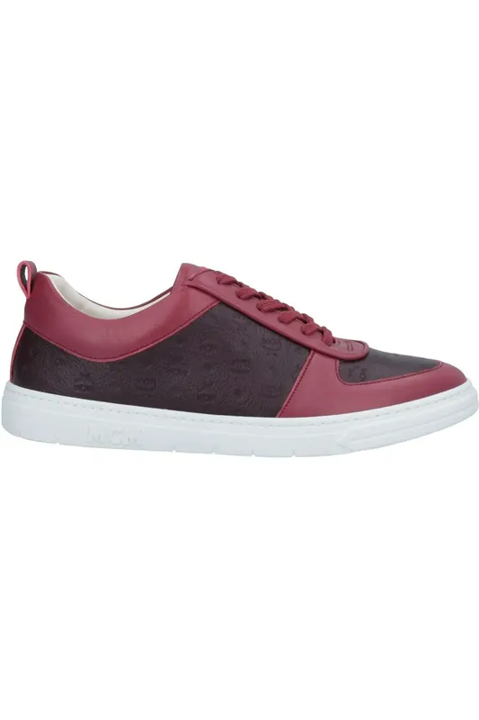 MCM Terrain Logo Brown Burgundy (BAMM01 N9041)