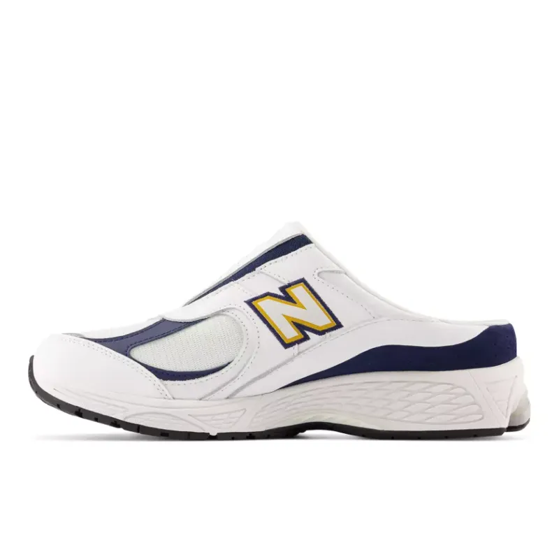 New Balance 2002R Mule White Navy Blue (M2002RMO)