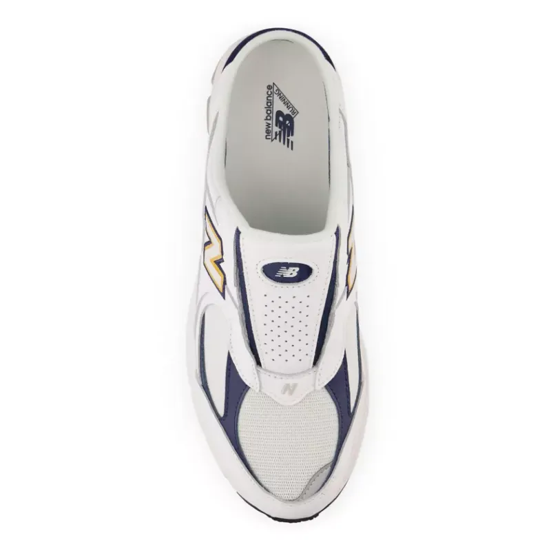 New Balance 2002R Mule White Navy Blue (M2002RMO)