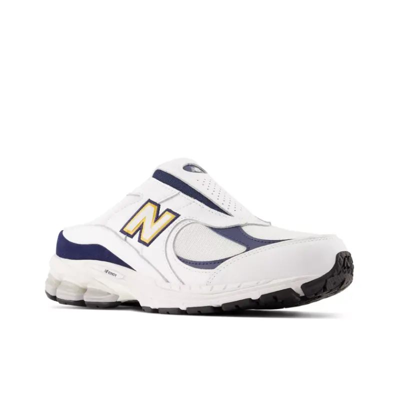 New Balance 2002R Mule White Navy Blue (M2002RMO)
