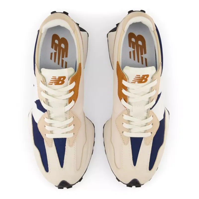 New Balance 327 Beige Navy Burnt Orange (MS327OB)