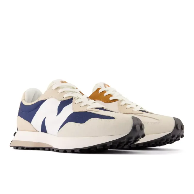 New Balance 327 Beige Navy Burnt Orange (MS327OB)