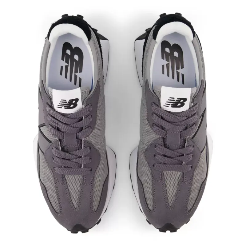 New Balance 327 Black Grey Castlerock (U327MD)