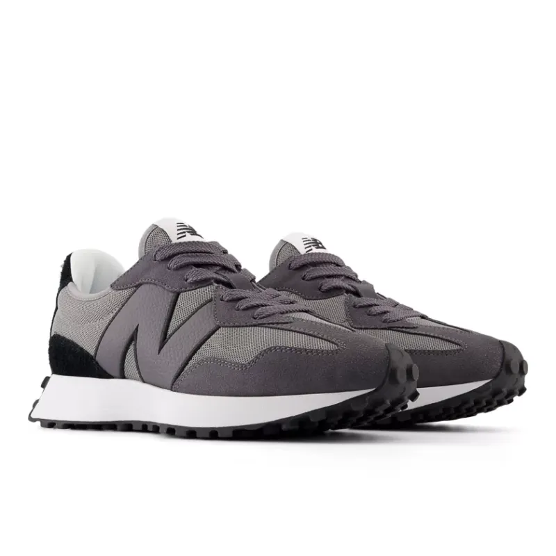 New Balance 327 Black Grey Castlerock (U327MD)