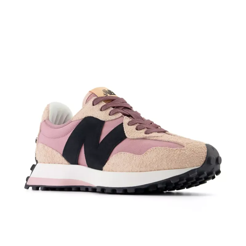 New Balance 327 White Black Pink (Women’s) (WS327WE)