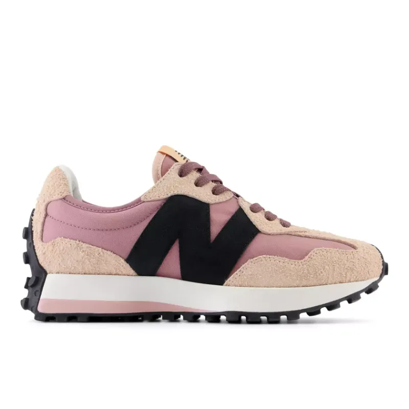 New Balance 327 White Black Pink (Women’s) (WS327WE)