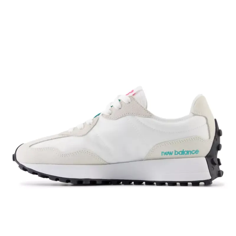 New Balance 327 White Grey Black Light Pink (Women’s) (WS327NA)