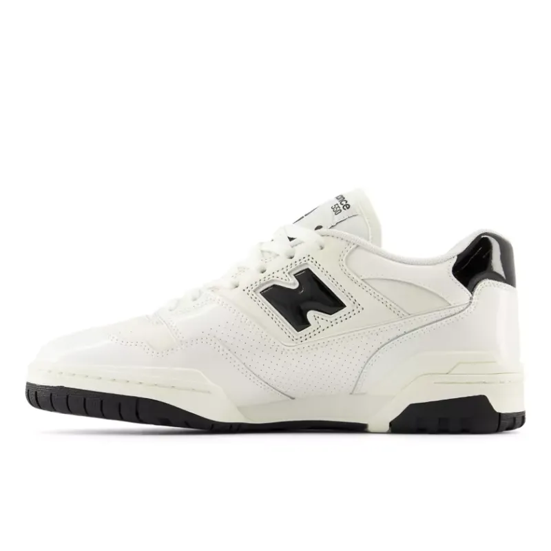 New Balance 550 Sea Salt Black Patent (BB550YKF)