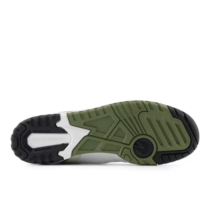 New Balance 550 White Dark Olivine (BB550DOB)