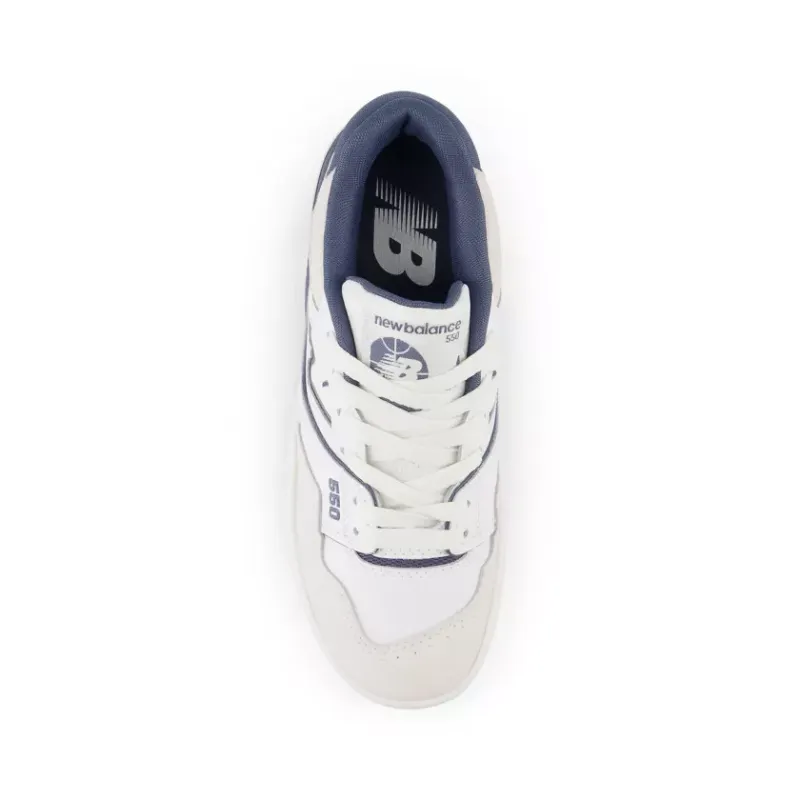 New Balance 550 White Vintage Indigo (GS) (GSB550TG)