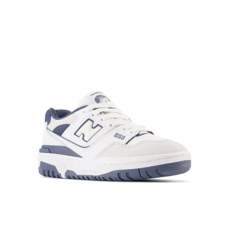 New Balance 550 White Vintage Indigo (GS) (GSB550TG)