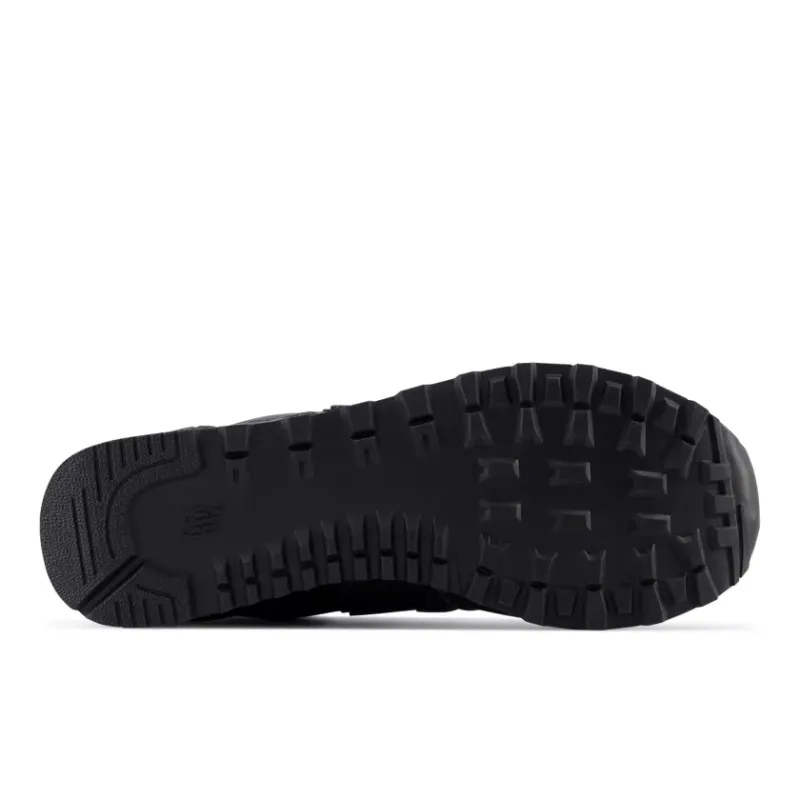 New Balance 574 Black Leather White Midsole (Women’s) (WL574IB2)