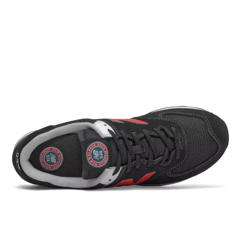 New Balance 574 Black Red White (ML574HY2)