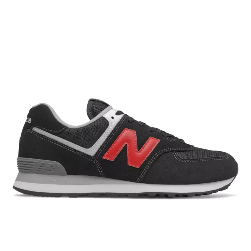 New Balance 574 Black Red White (ML574HY2)