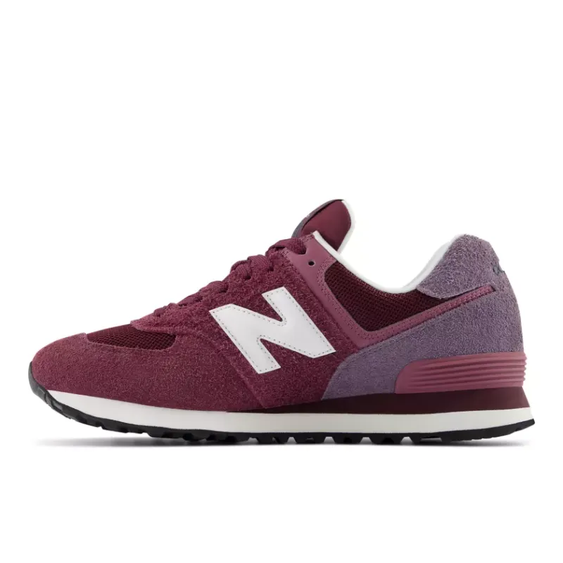 New Balance 574 Burgundy Purple Suede (U574ABO)