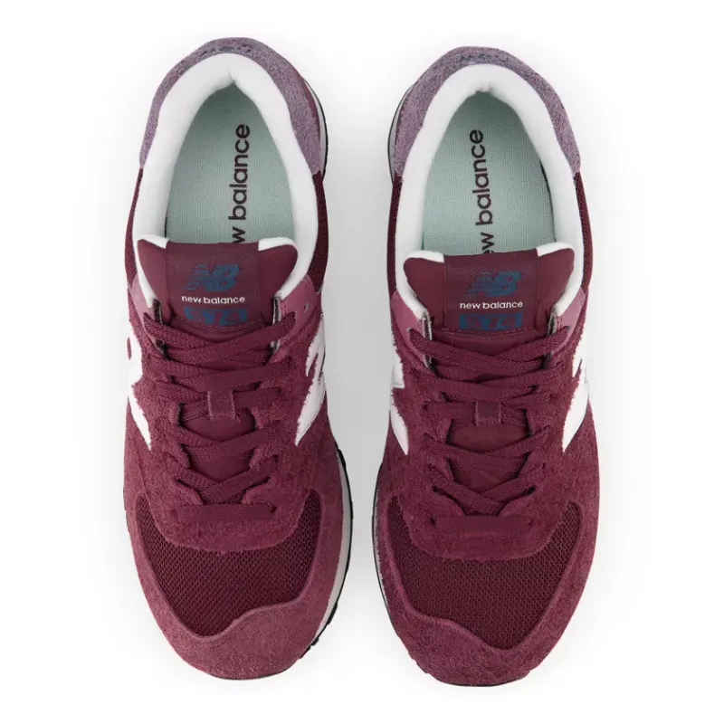 New Balance 574 Burgundy Purple Suede (U574ABO)