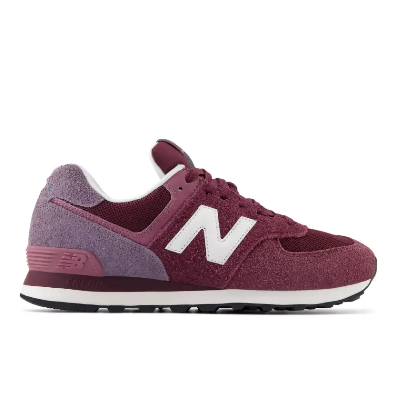 New Balance 574 Burgundy Purple Suede (U574ABO)