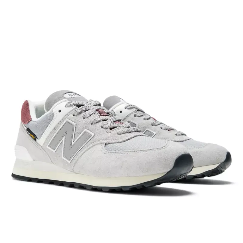 New Balance 574 Cordura Grey Brick Red (U574KBR)