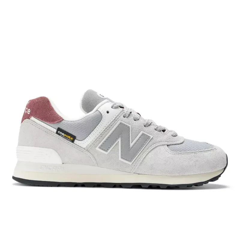 New Balance 574 Cordura Grey Brick Red (U574KBR)
