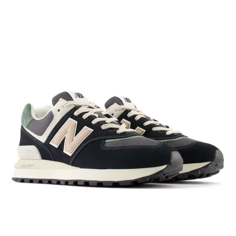 New Balance 574 Legacy Black Tan Green (U574LGFB)