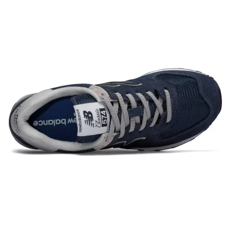 New Balance 574 Navy Grey White (Women’s) (WL574EN)