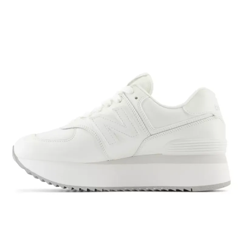 New Balance 574 Plus White Grey Matter (Women’s) (WL574ZFW)