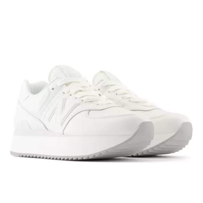 New Balance 574 Plus White Grey Matter (Women’s) (WL574ZFW)