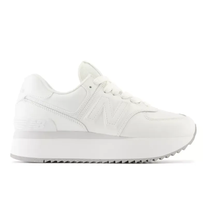 New Balance 574 Plus White Grey Matter (Women’s) (WL574ZFW)